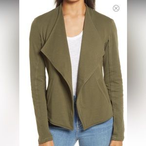 Caslon® Drape Collar Knit Blazer